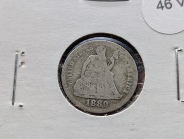 1889 Seated Liberty Dime