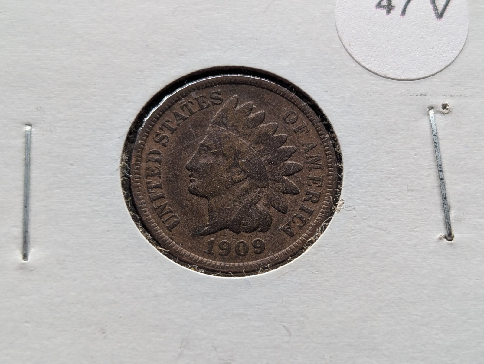 1909 Indian Head Cent: 1909 Indian Head Cent