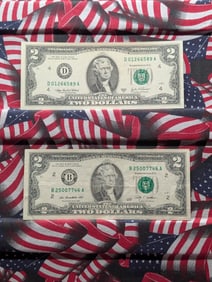 Lot of Two (2) $2 FRN (2003-A & 2009)