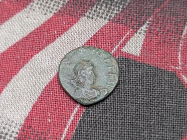 367-375 AD Ancient Roman Coin, Over 1,600 years old