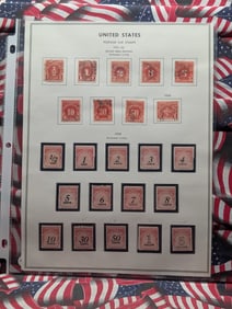 1931-1935 & 1959 US Postage Due Stamps Many MOGNH