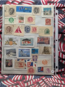 Sleeve of Assorted Rare US Stamps