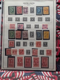1917-33 US Documentary Stamps Rare