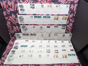 (50) Rare Assorted 1st Day Cachets