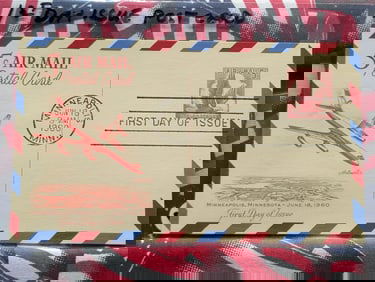 1960 1st Day Issue US Post Card Mint