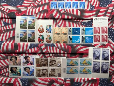 Ten Expensive Assorted Plate Blocks ALL MOGNH