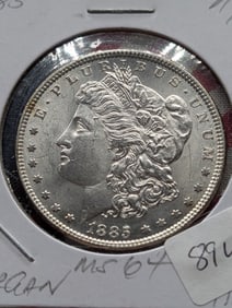 1885 Morgan Dollar