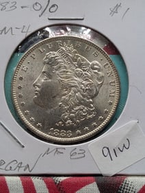1883-O/O Morgan Dollar