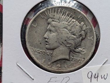 1921 Peace Dollar, Key Date