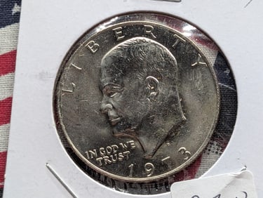 1973-D Eisenhower Dollar - Clad