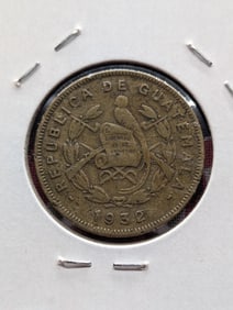 1932 Guatemala 2 Centavo Coin - Royal Mint