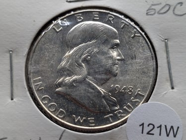 1948-D Franklin Half Dollar
