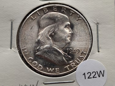 1949-S Franklin Half Dollar