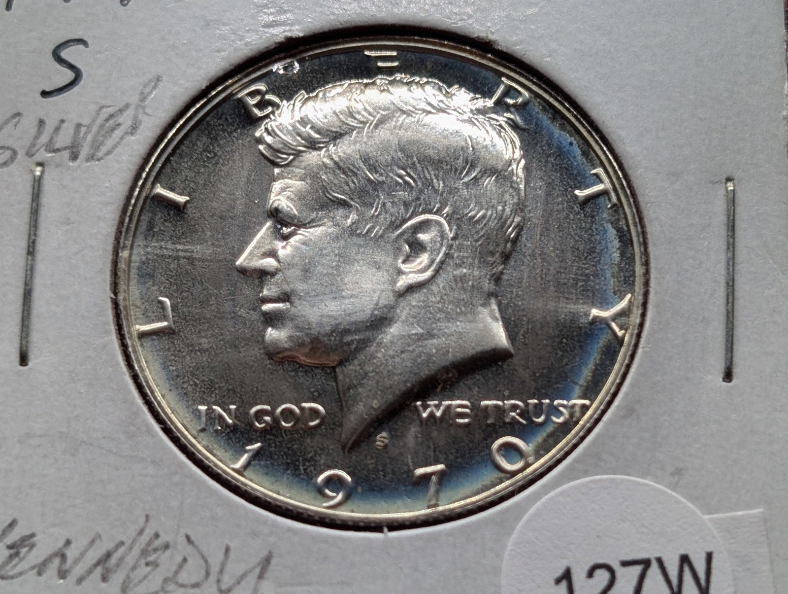 1970-S Kennedy Proof Silver Dollar - 40% Silver Rare Key Date: 1970-S Kennedy Proof Silver Dollar - 40% Silver Rare Key Date