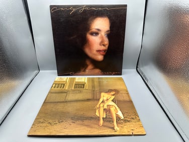 1976 Carly Simon Another Passenger & 1978 Carly Simon Boys In The Trees Vinyl Albums - 6E-128 &