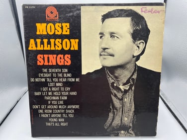 1966 Mose Allison Sings Reissue Vinyl Album - PR 7279