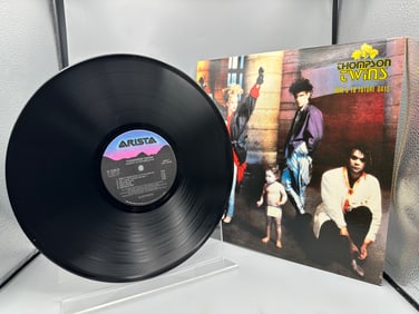 1985 The Thompson Twins Here's To Future Days Vinyl Album - AL-8-8276