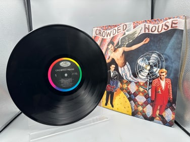 1986 Crowded House Self Titled Vinyl Album - ST-12485