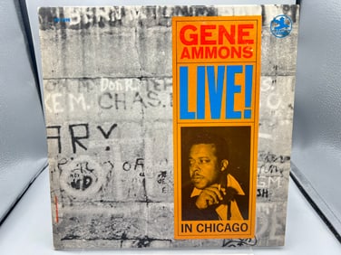 1972 Gene Ammons Live In Chicago Reissue Vinyl Album - PRT-7495