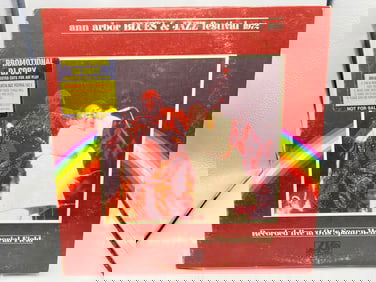 1973 Ann Arbor Blues & Jazz Festival 1972 Vinyl Album - SD 2-502