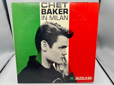 1960 Chet Baker In Milan Vinyl Album - JLP 18 - Seam Splitting