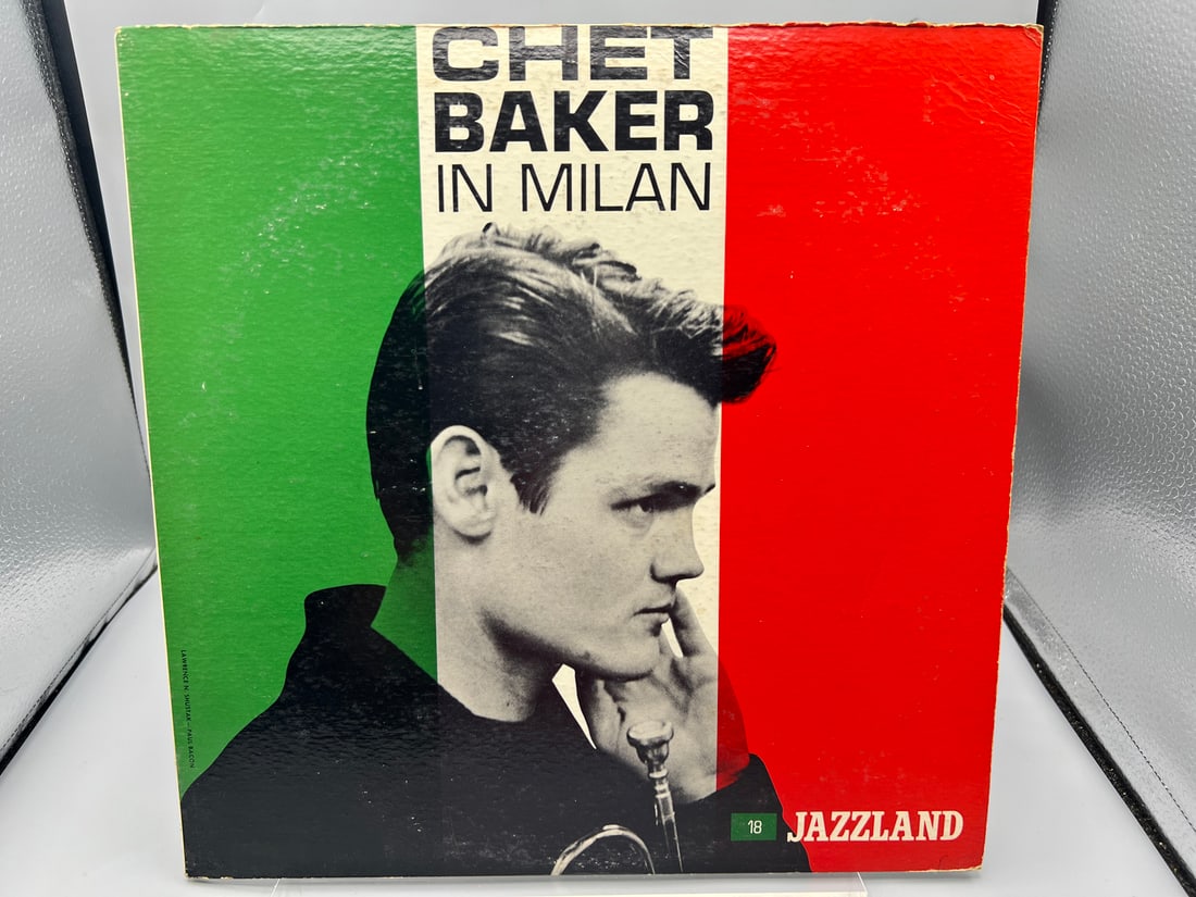 1960 Chet Baker In Milan Vinyl Album - JLP 18 - Seam Splitting (1 of 6)