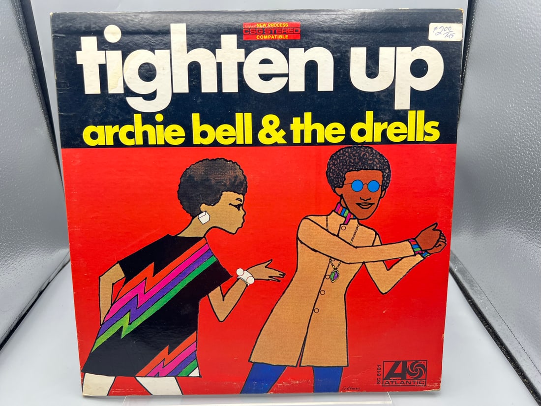 1968 Archie Bell & The Drells Tighten Up Vinyl Album - SC 8181: 1968 Archie Bell & The Drells Tighten Up Vinyl Album - SC 8181 - Records are untested by the auction house for play quality. All items are sold as is.