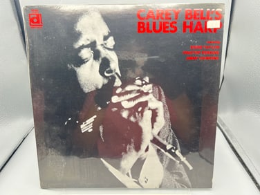 SEALED Unknown Release Date Carey Bell Blues Harp Vinyl Album - DS-622