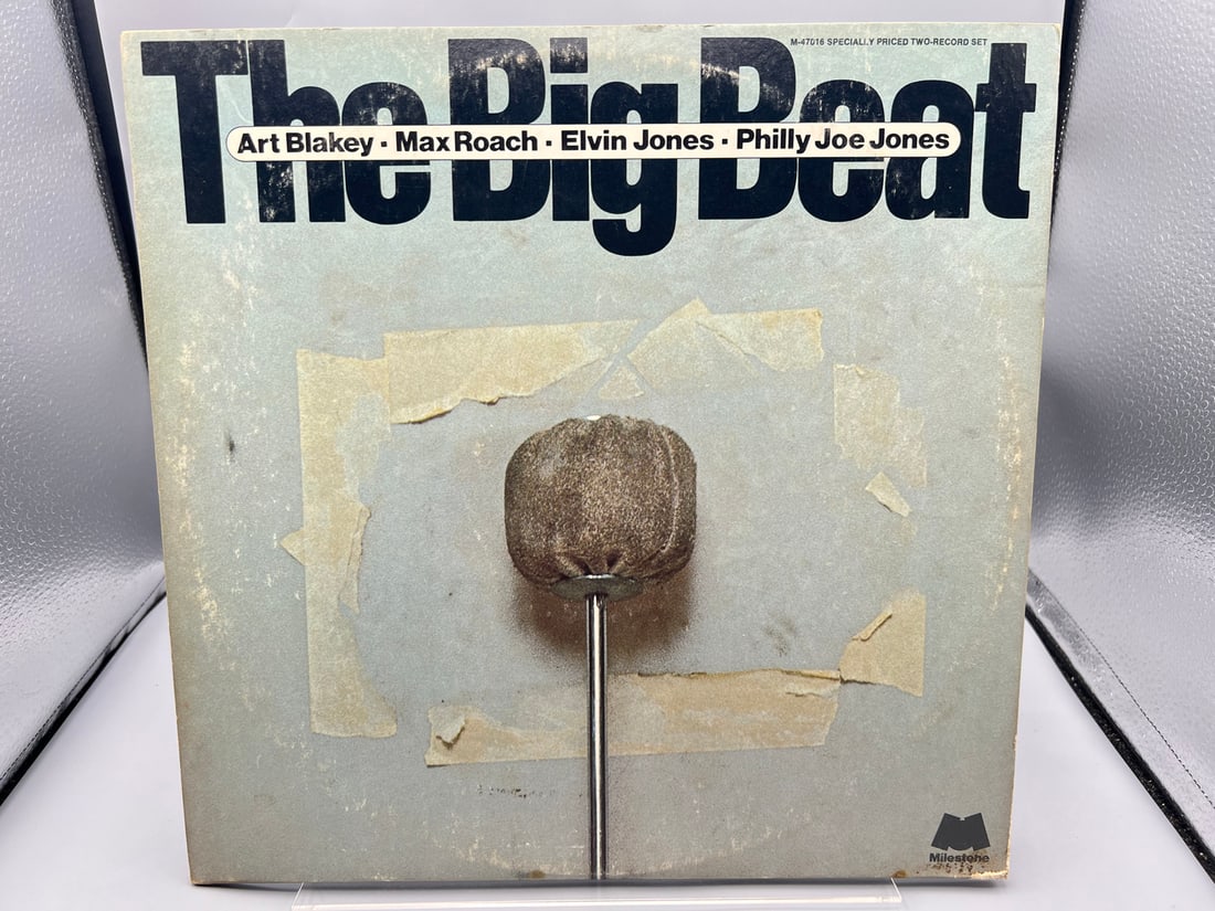 1973 Art Blakey, Max Roach, Elvin Jones, Philly Joe Jones The Big Beat Promo Vinyl Album - M-47016 (1 of 7)