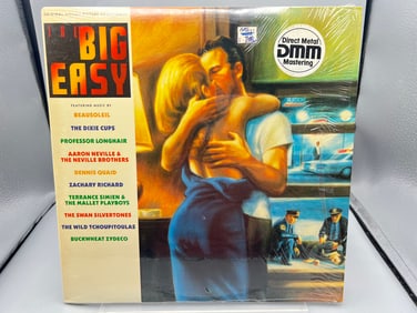 1987 The Big Easy Original Motion Picture Soundtrack Vinyl Album - AN 7087
