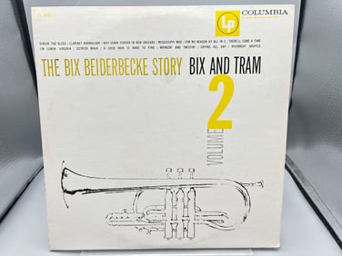 Unknown Release Date Bix Beiderbecke The Bix Beiderbecke Story Vol. II Bix And Tram Vinyl Album - CL
