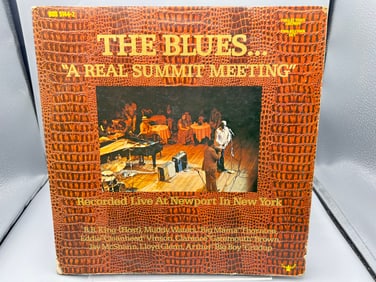 1973 The Blues A Real Summit Meeting Vinyl Album - BDS-5144-2 - Seam Splitting