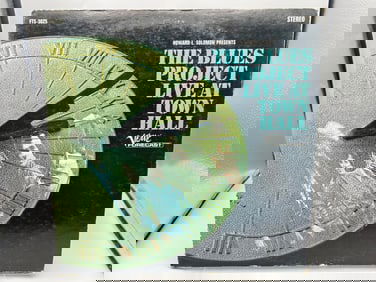 1967 The Blues Project Live At Town Hall Vinyl Album - FTS 3025