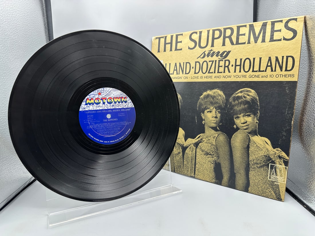 1967 The Supremes Sing Holland, Dozier, Holland Vinyl Album - MT-650: 1967 The Supremes Sing Holland, Dozier, Holland Vinyl Album - MT-650 - Records are not tested by auction house for play quality. All items are sold as is.