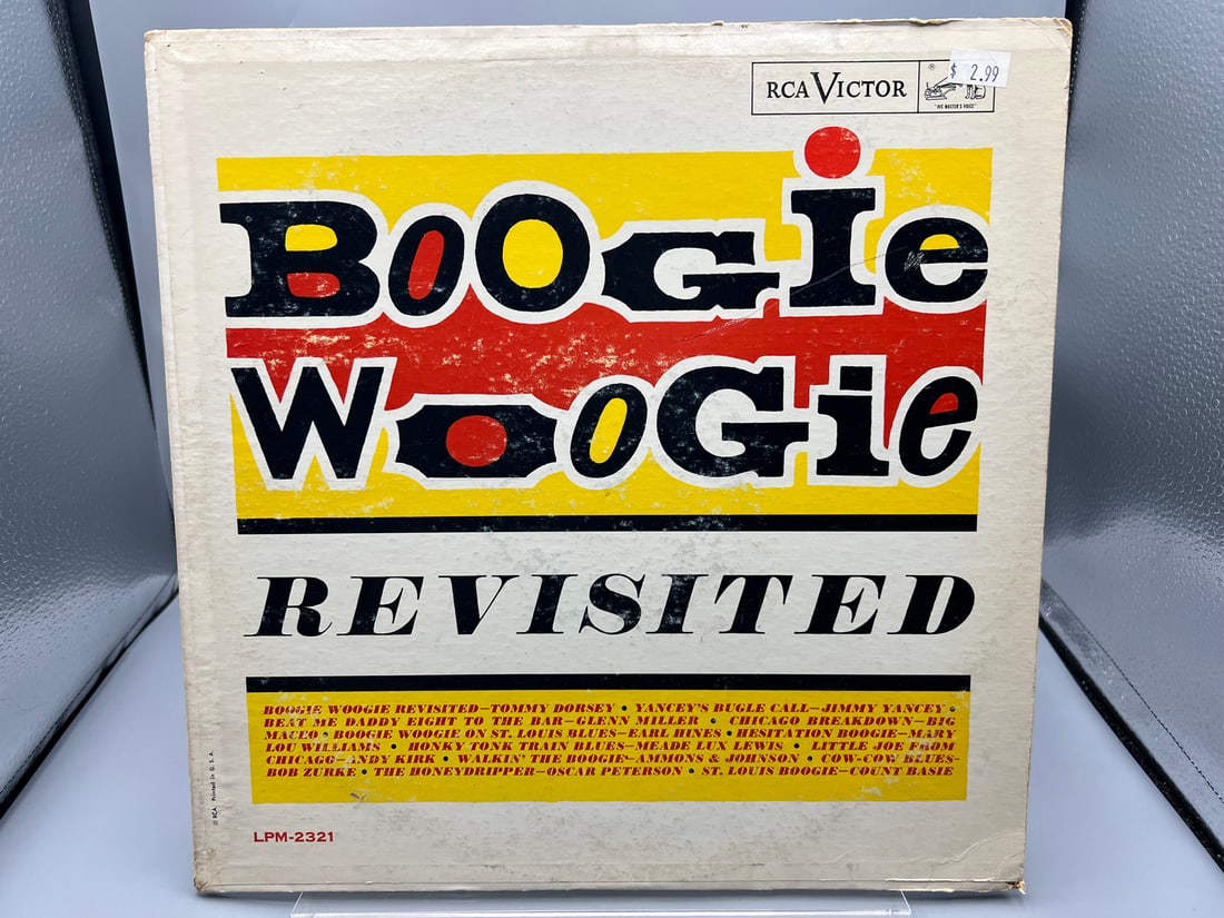 1961 Boogie Woogie Revisited Vinyl Album - LPM 2321 - Seam Splitting: 1961 Boogie Woogie Revisited Vinyl Album - LPM 2321 - Seam Splitting - Records are untested by the auction house for play quality. All items are sold as is.