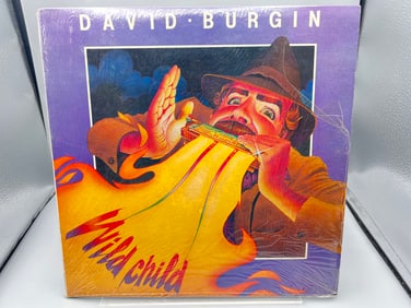 1984 David Burgin Wild Child Vinyl Album - FF 338
