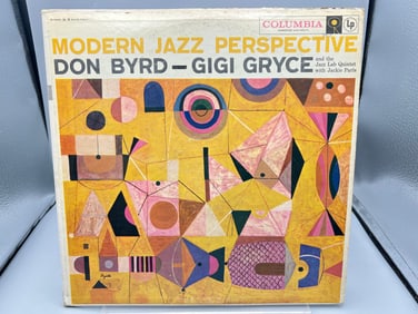 1957 Don Byrd & Gigi Gryce Modern Jazz Perspective Vinyl Album - CL 1058 - Seam Splitting