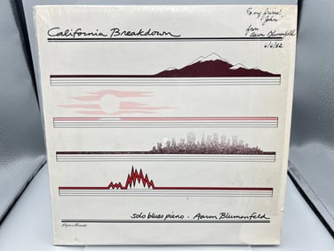 1981 Aaron Blumenfield California Breakdown Autographed Vinyl Album - ELY-101 - No COA