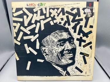 1989 Leroy Carr Blues Before Sunrise Reissue Vinyl Album - J 44122