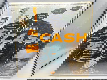 1957 Johnny Cash With His Hot And Blue Guitar Vinyl Album - SU 120