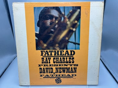 1960 Ray Charles Presents David Newman Fathead Vinyl Album - 1304