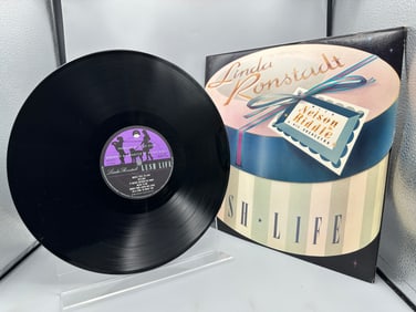 1984 Linda Ronstadt With Nelson Riddle & His Orchestra Lush Life Vinyl Album - 60387-1