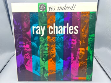 1960 Ray Charles Yes Indeed Repress Vinyl Album - 8025
