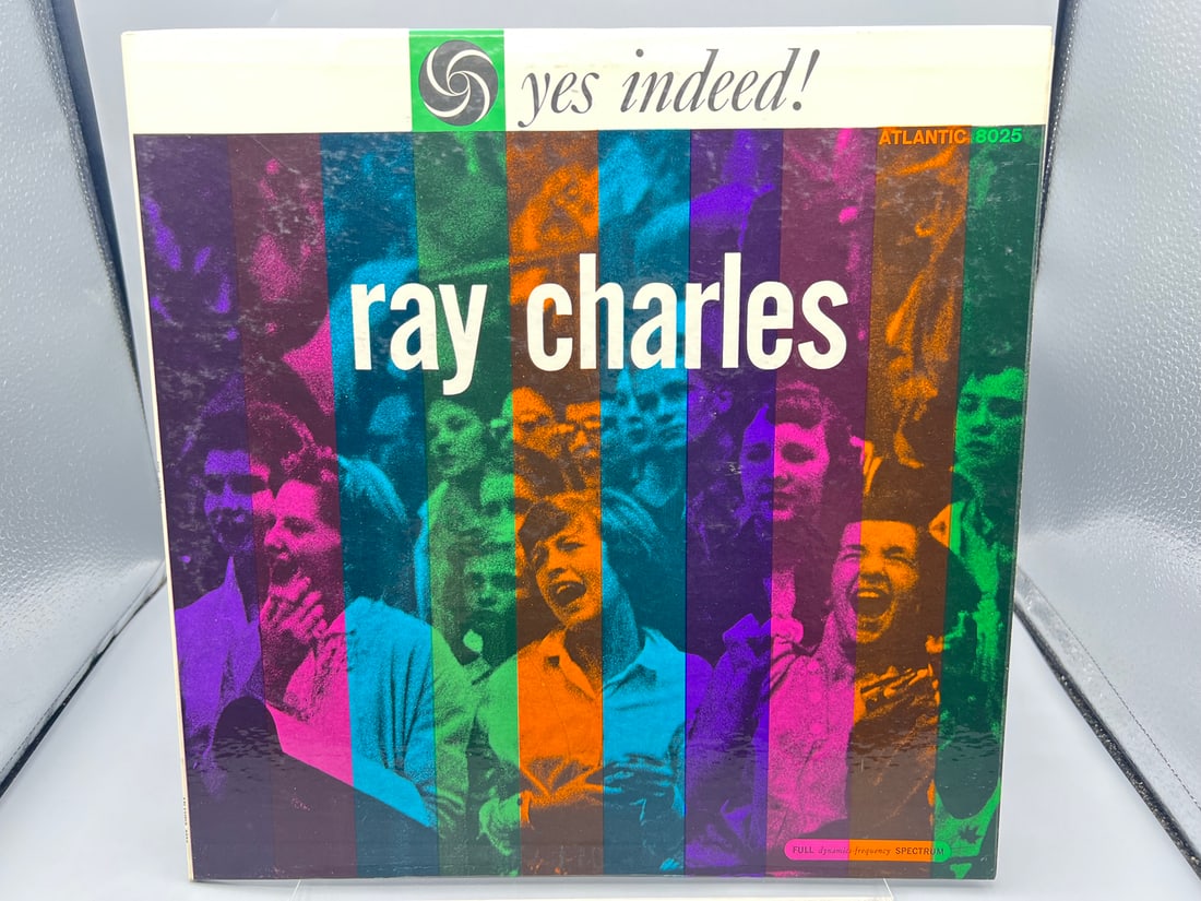 1960 Ray Charles Yes Indeed Repress Vinyl Album - 8025 (1 of 6)