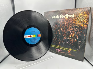 1972 Rock Festival Compilation Vinyl Album - DL 734748