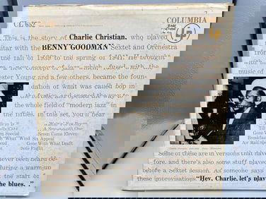 1970s Charlie Christian With The Benny Goodman Sextet And Orchestra Reissue Vinyl Album - CL 652