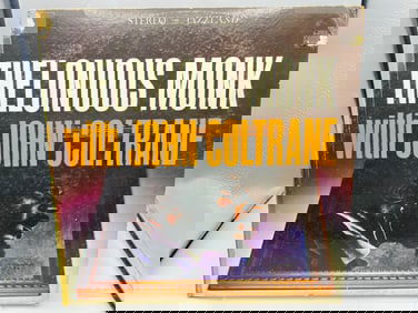 1961 Thelonius Monk With John Coltrane Self Titled Vinyl Album - JLP 946S