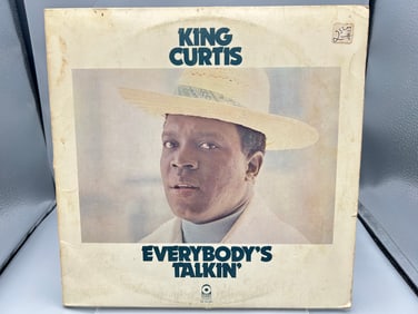 1972 King Curtis Everybody's Talkin Vinyl Album - SD 33-385