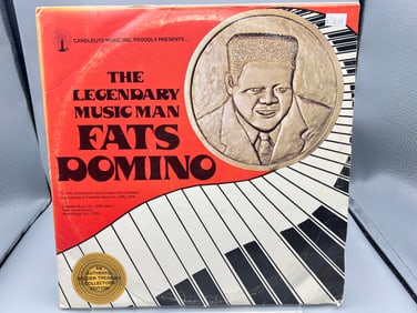 1976 Fats Domino The Legendary Music Man, Fats Domino Vinyl Album - P2 13197