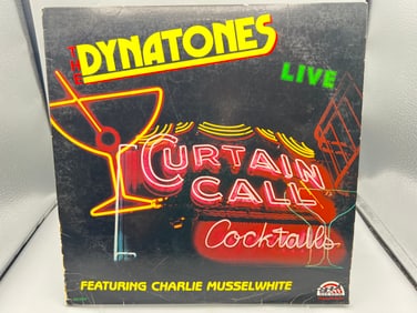 1982 The Dynatones Featuring Charlie Musselwhite Curtain Call Vinyl Album - WB 9008